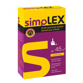 Клей для всех видов бумажных обоев "Simplex", 250гр