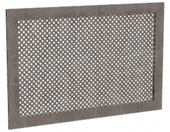 Экран радиатора "Квартэк-Simple", рамка прямая 600*900*55мм, "Седой дуб - Глория седой дуб"