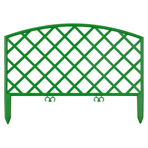 Забор декоративный, 24*320см, зеленый
