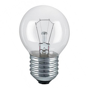 Лампа накаливания "Aktiv Electro ДШ-40-1" E27, 40Вт, 220В, шар прозрачный