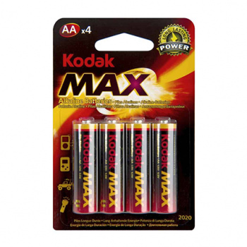 Эл. питания "Kodak" Max LR6-4BL тип AА