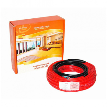 Теплый пол "Lavita" двухжильный кабель, лента монтажная, гофротрубка 1,6кВт, 80м, 8,0-13,3м2, SET UHC 20-80