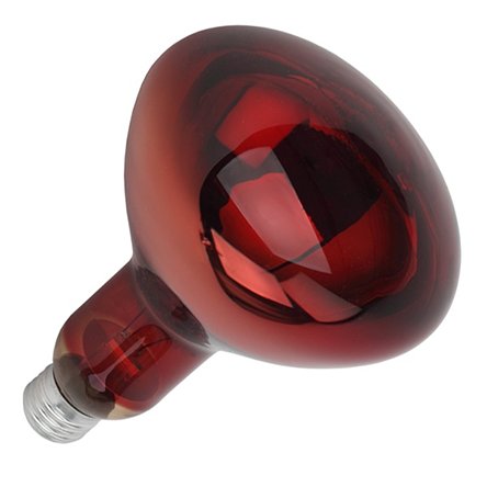 Лампа инфракрасная  ИКЗК 250W 215-220V E-27 красная