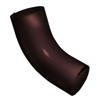 Металлическое колено трубы 60° "Шоколад" "Grand Line" d=100