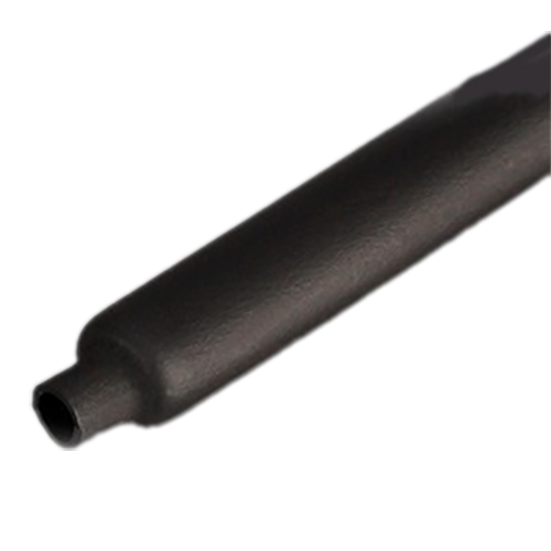 Термоусаживающая трубка 16/5 1,2м для греющего кабеля, чёрная с клеем 1,2м