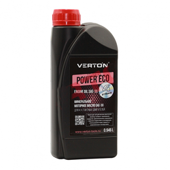 Масло минеральное "Verton Power Eco" для четырехтактных двигателей, SAE300, 946л