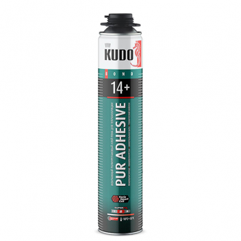 Клей-пена полиуретановая монтажная профессиональная "KUDO PROFF+APS", 1000мл, всесезонная
