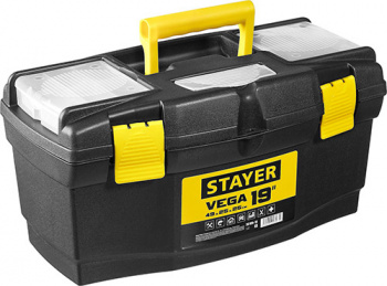 Ящик "Stayer" для инструмента пластиковый, 490*250*250мм,19"