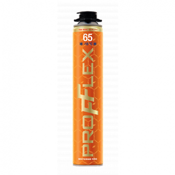 Пена монтажная  всесезонная "PROFFLEX PRO" Голд (Orange 65), 850мл