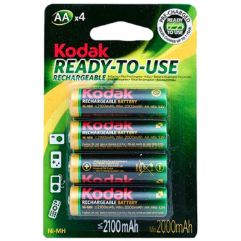Аккумуляторная батарея Kodak HR6-4BL 2100mAh тип:АА