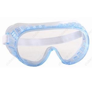 Очки "Зубр" защитные, закрытого типа с непрямой вентиляцией, поликарбонатная линза